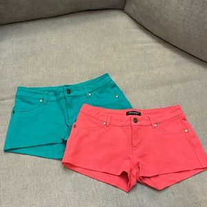 Stretch Shinestar Shorts